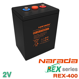 Narada REX-400 2V 400Ah AGM VRLA Battery - Low Price